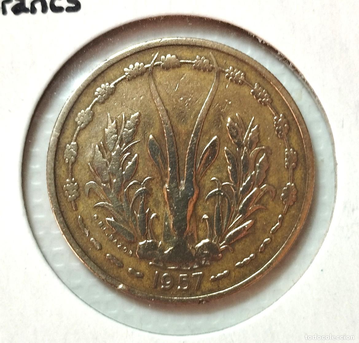 Material numism&aacute;tico: AFRICA. TOGO . 25 FRANCS 1957