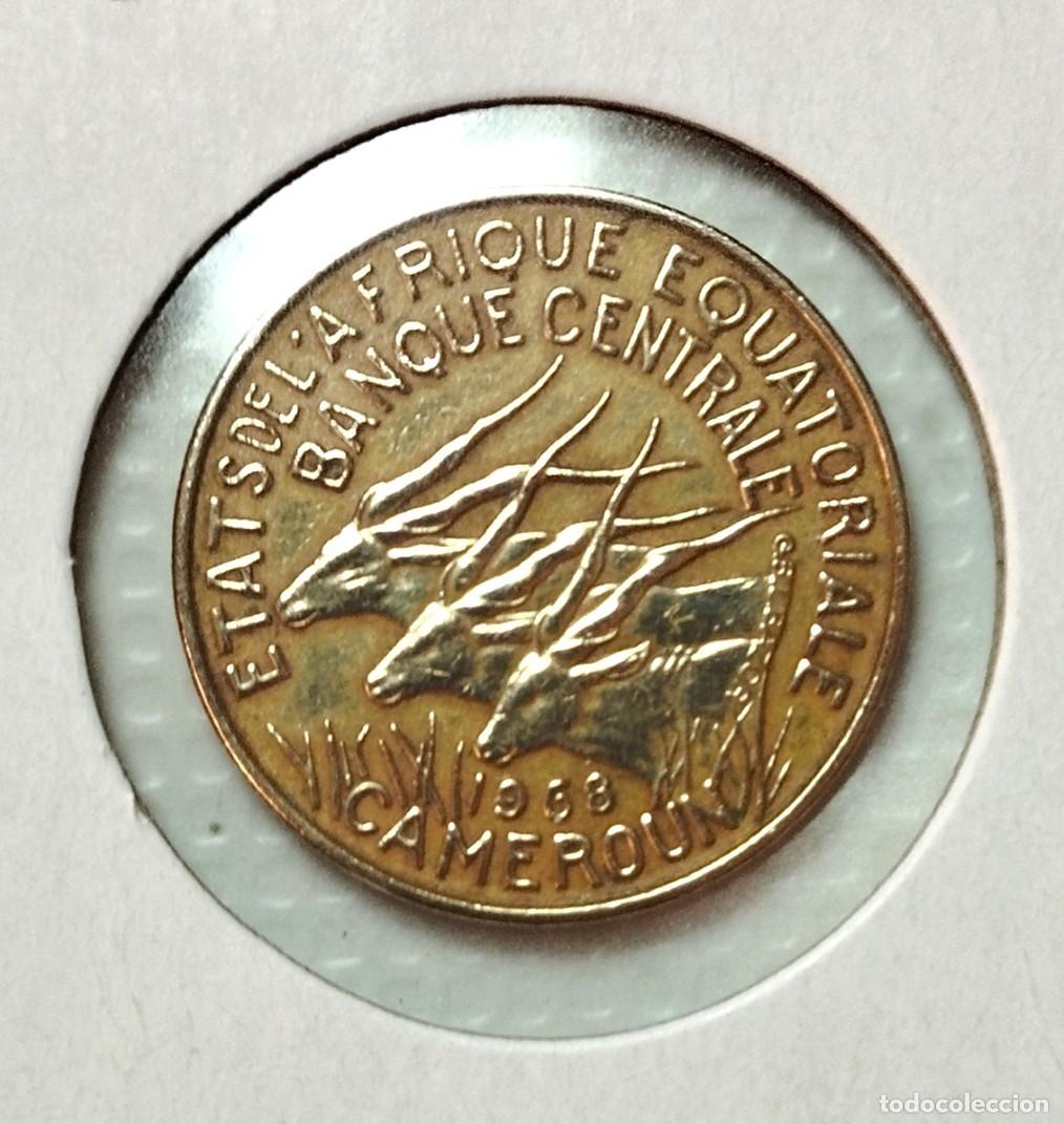 Material numism&aacute;tico: AFRICA . CAMER&Uacute;N . 5 FRANCS 1968 - Foto 1