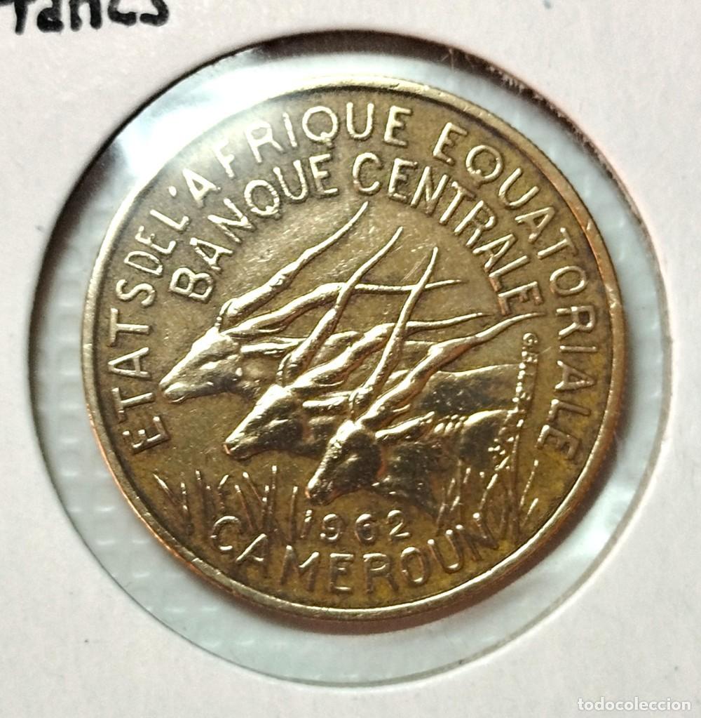 Material numism&aacute;tico: AFRICA . CAMER&Uacute;N . 25 FRANCS 1962