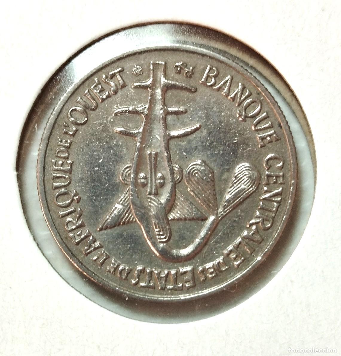 Material numism&aacute;tico: AFRICA . WEST AFRICA . 50 FRANCS 1972