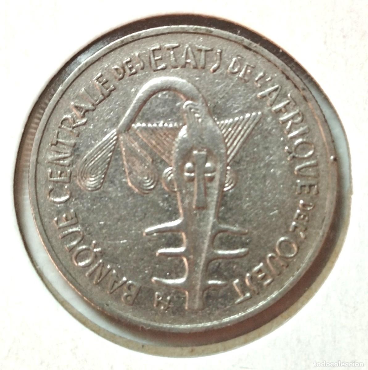Material numism&aacute;tico: AFRICA . WEST AFRICA . 100 FRANCS 1971
