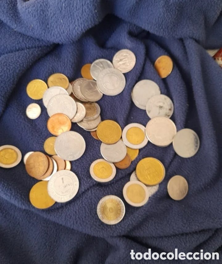 Material numism&aacute;tico: Lote 56 Monedas Mundo Plata + Error Raro - Foto 1