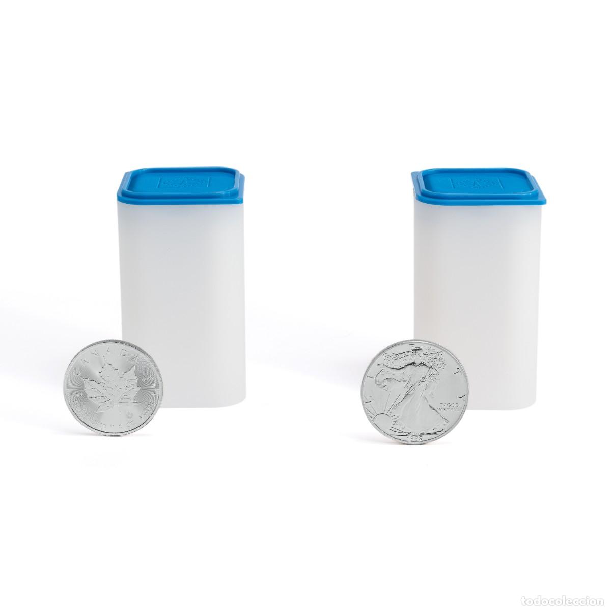 Material numism&aacute;tico: TUBO para stoks monedas Onzas &oacute; similares. Garant&iacute;a de 15 a&ntilde;os de protecci&oacute;n.