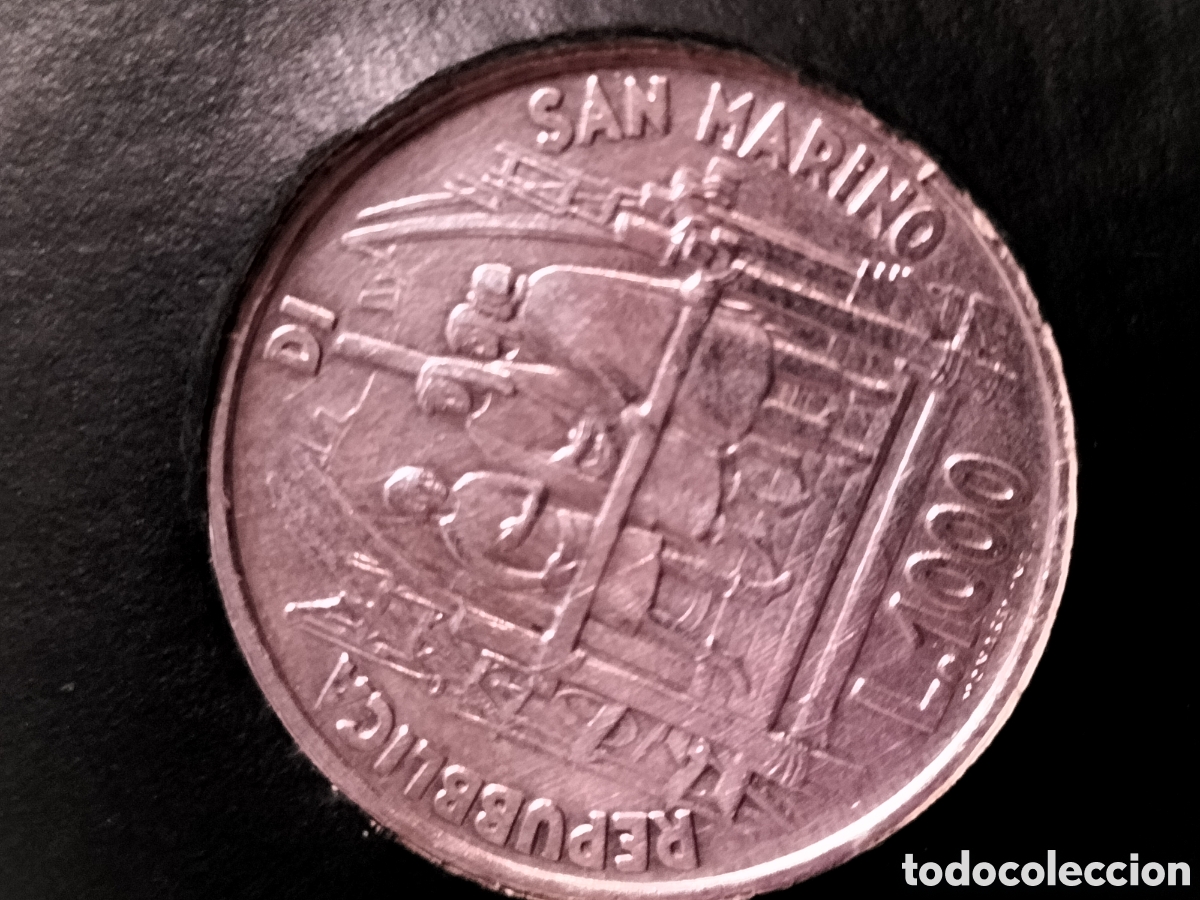 Material numism&aacute;tico: San Marino lire 1000 argento 1977 - Foto 7