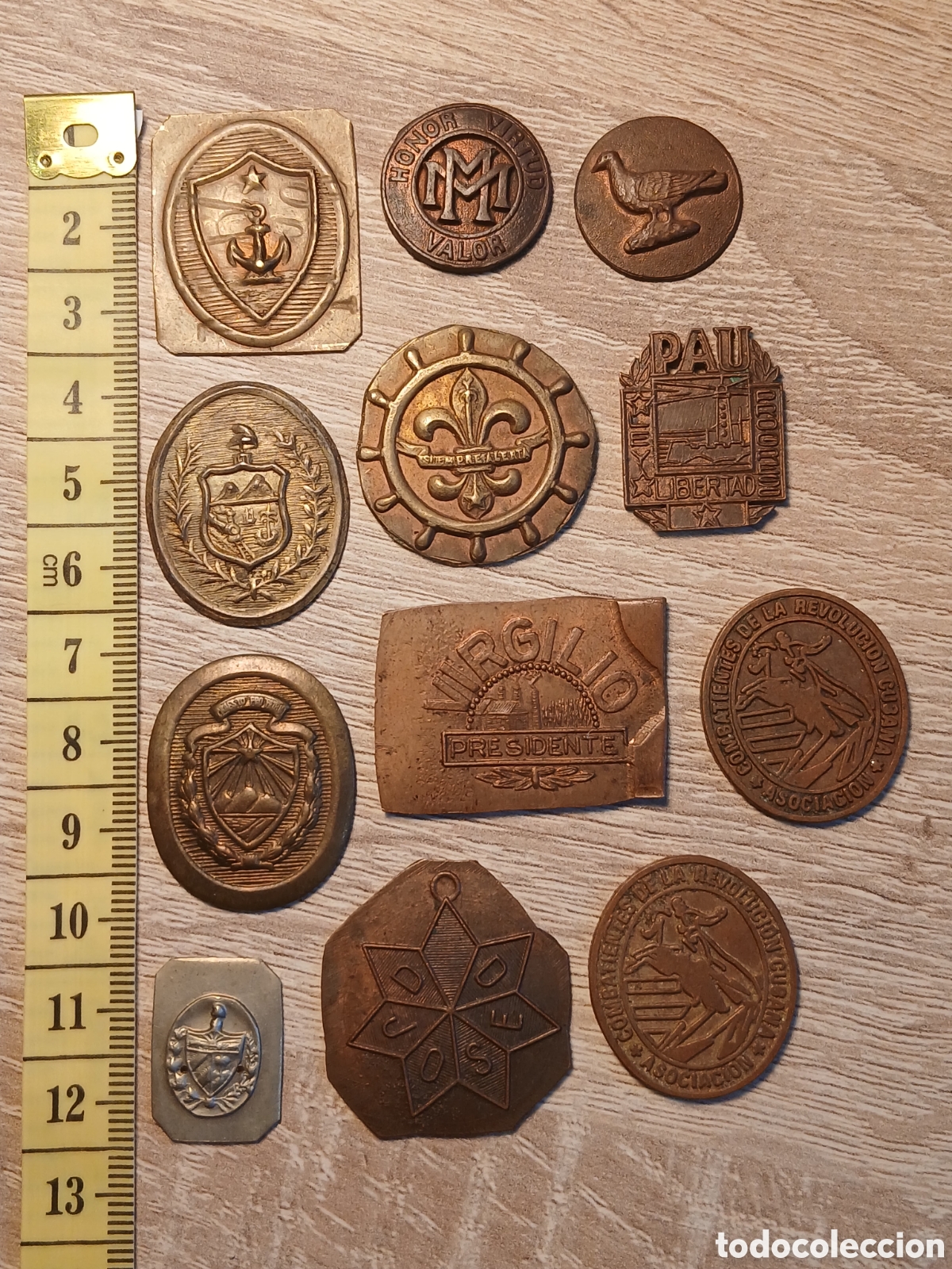 Material numism&aacute;tico: L163O. Cuba lote de piezas de prueba