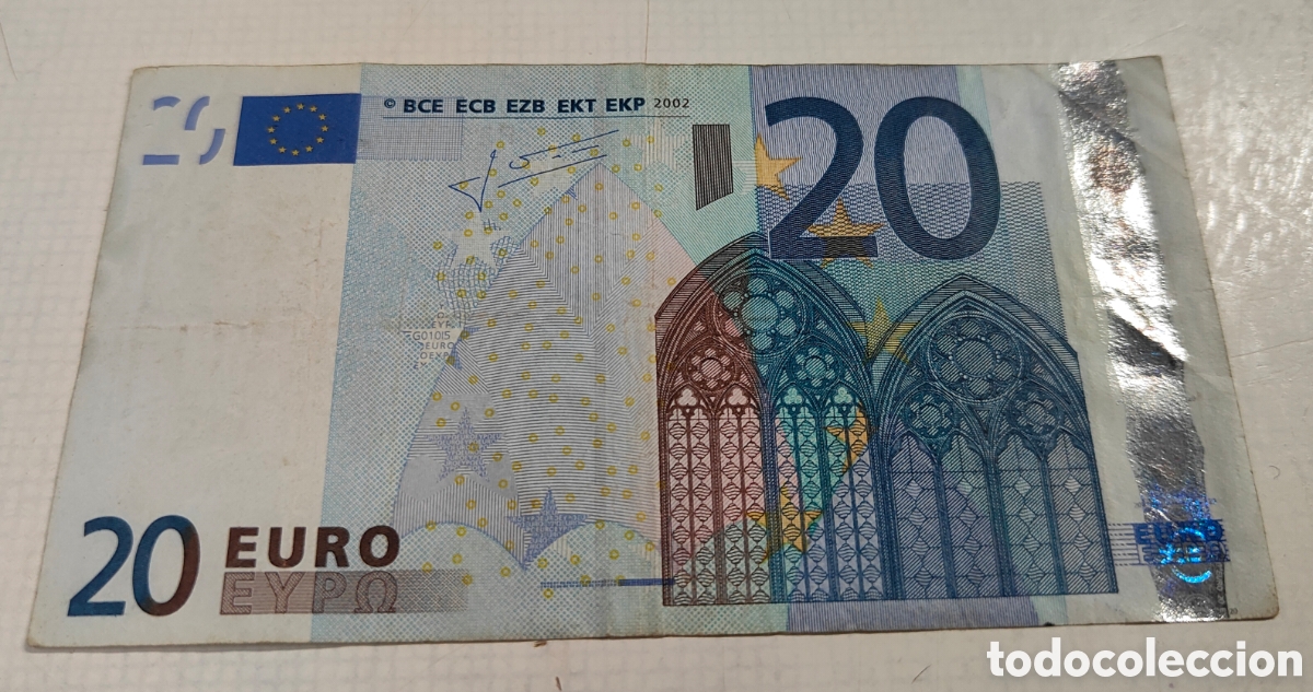 Material numism&aacute;tico: Billete 20&euro; &rdquo;Jean-Claude Trichet&rdquo; - Foto 1