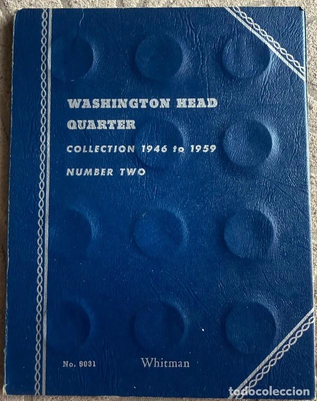 Material numism&aacute;tico: Libro washintong head quarter 1946 to 1959 VACIO &Aacute;lbum numism&aacute;tico