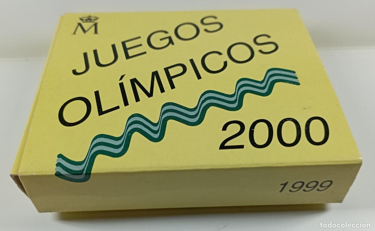 Material numism&aacute;tico: Funda de cart&oacute;n para moneda de 1.000 pesetas de los Juegos Ol&iacute;mpicos de Sydney del 2000