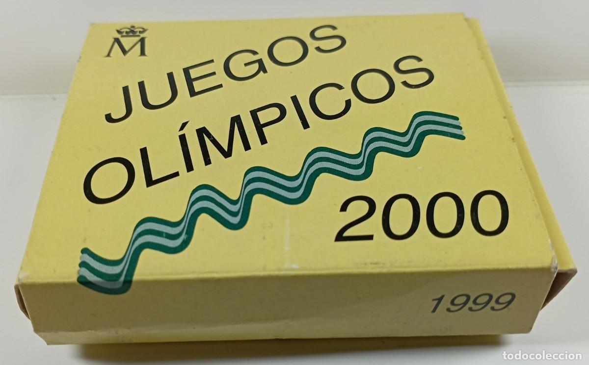 Material numism&aacute;tico: Funda de cart&oacute;n para moneda de 1.000 pesetas de los Juegos Ol&iacute;mpicos de Sydney del 2000