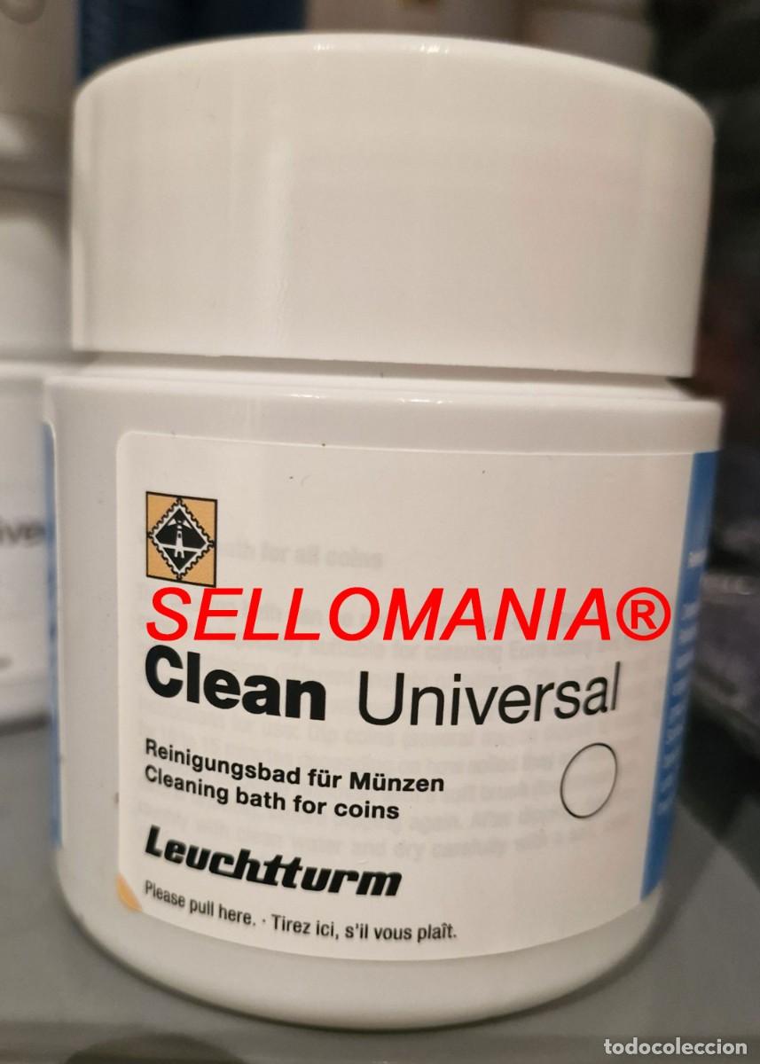Materiale numismatico: NUEVO LIQUIDO LIMPIA MONEDAS UNIVERSAL LEUCHTTURM BOTE BLANCO 200 ml