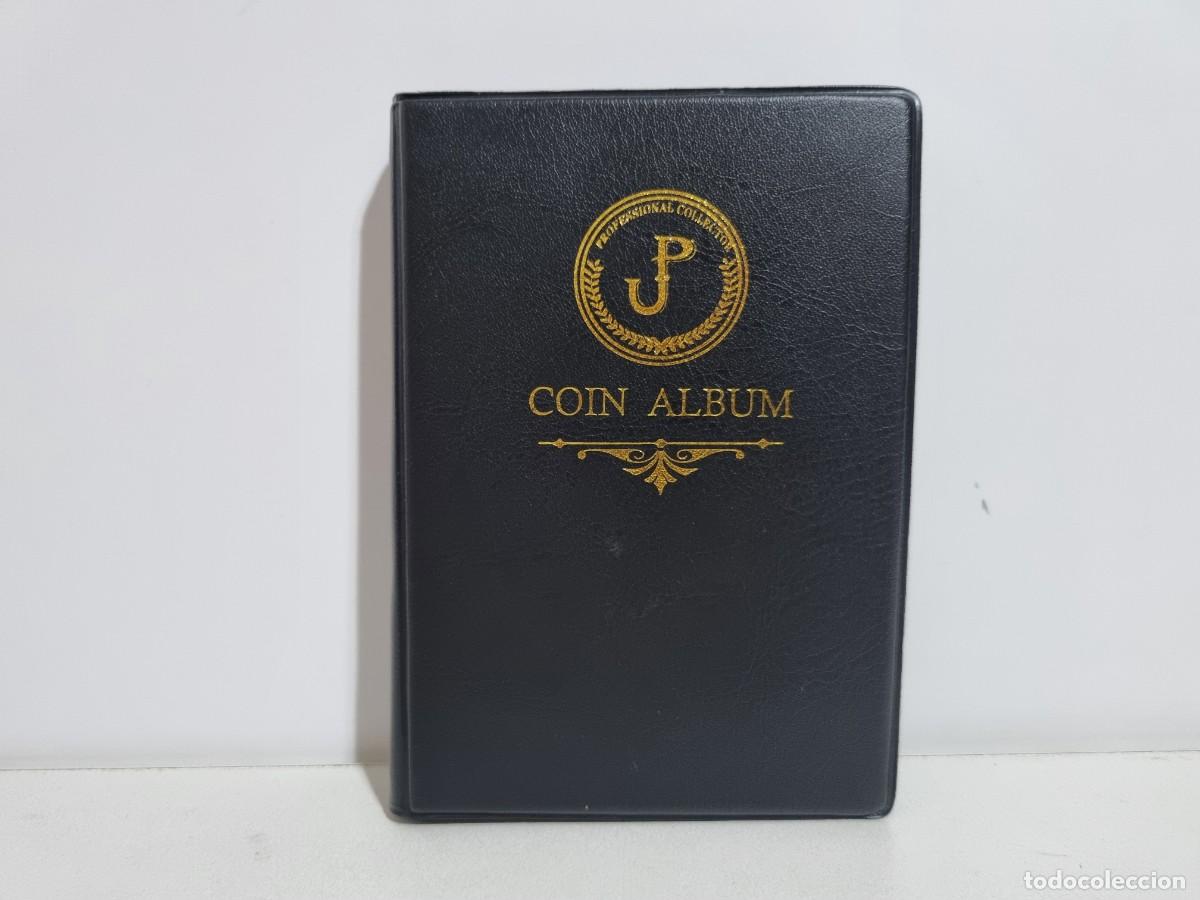 Material numism&aacute;tico: Album Negro Uncle Paul Coleccion Monedas Coleccionista Moneda Clasificador