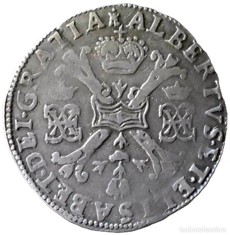 Material numism&aacute;tico: Moneda Patag&oacute;n. Alberto e Isabel. Tournai. Sin fecha - Foto 1
