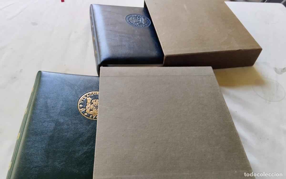 Numismatic Material: LOTE DE DOS ALBUMES PARA MONEDAS , EN BUEN ESTADO