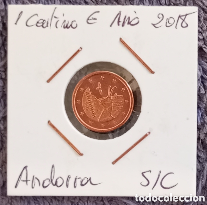 Material numism&aacute;tico: Lote 3 monedas Andorra - Foto 1