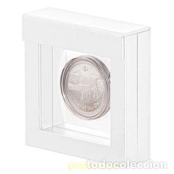 Material numism&aacute;tico: Marco Lindner NIMBUS (70x70x25). Blanco. - Foto 2