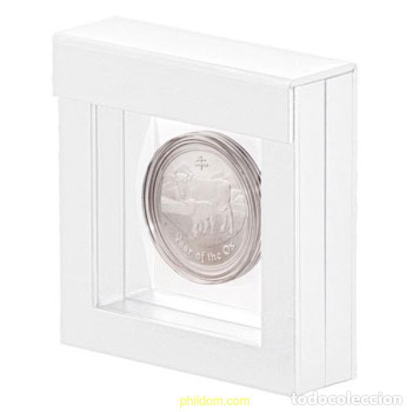 Material numism&aacute;tico: Marco Lindner NIMBUS (70x70x25). Blanco. - Foto 1