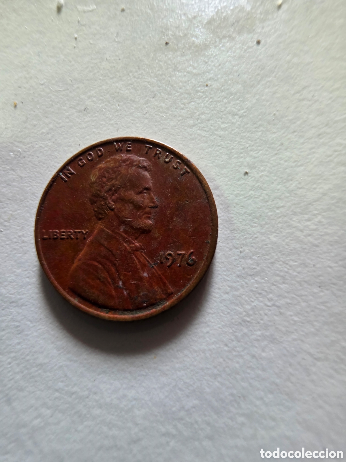 Material numism&aacute;tico: One cent estados Unidos 1978 e 1976 - Foto 4