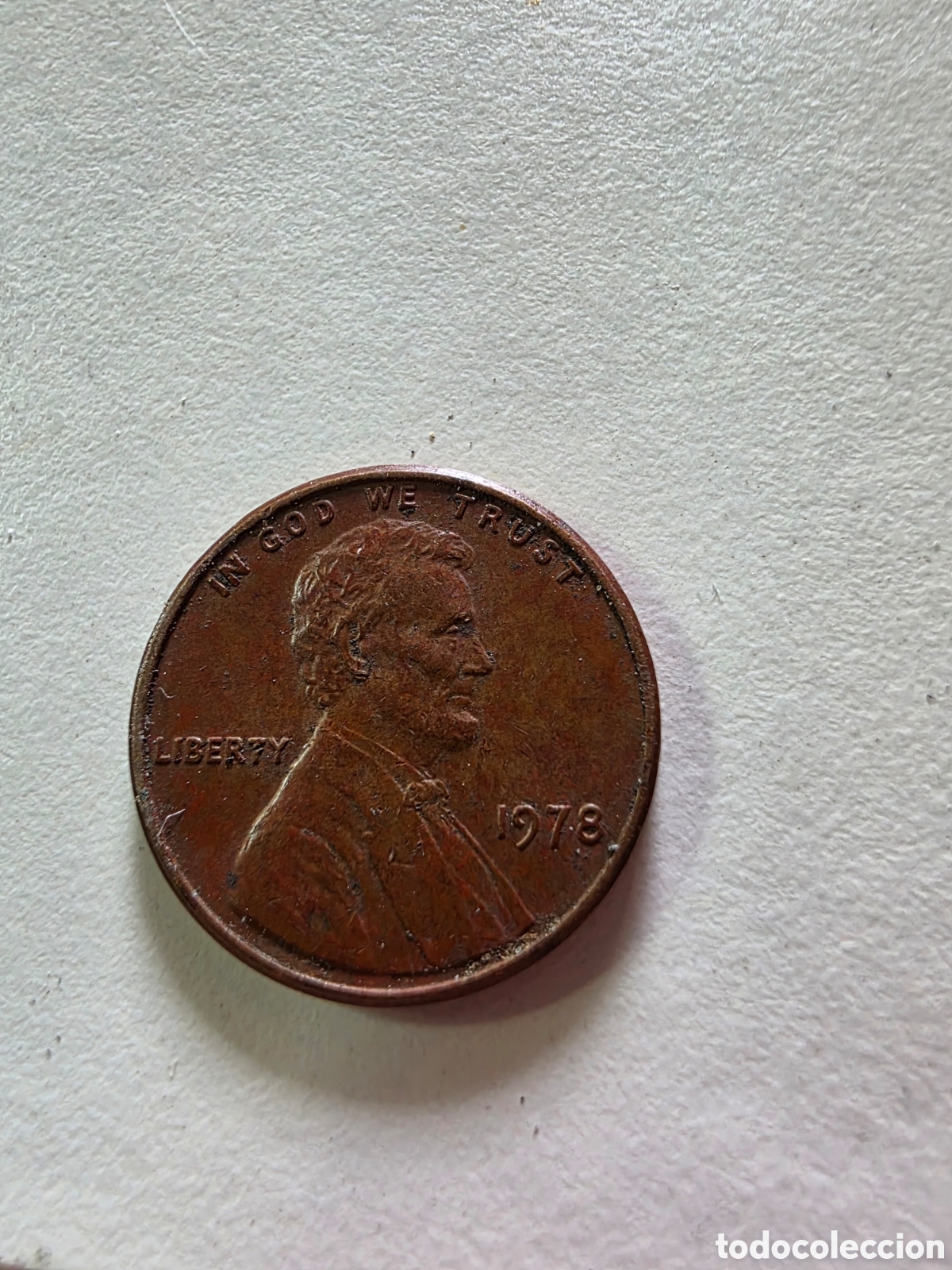 Material numism&aacute;tico: One cent estados Unidos 1978 e 1976 - Foto 1