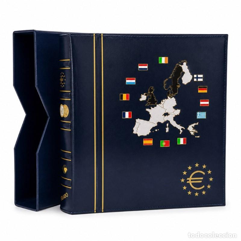 Material numism&aacute;tico: &Aacute;lbum Premium Filabo imitaci&oacute;n piel
