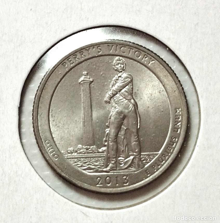 Numismatisches Material: AMERICA . ESTADOS UNIDOS . QUARTER DOLLAR 2013 .OHIO . SIN CIRCULAR