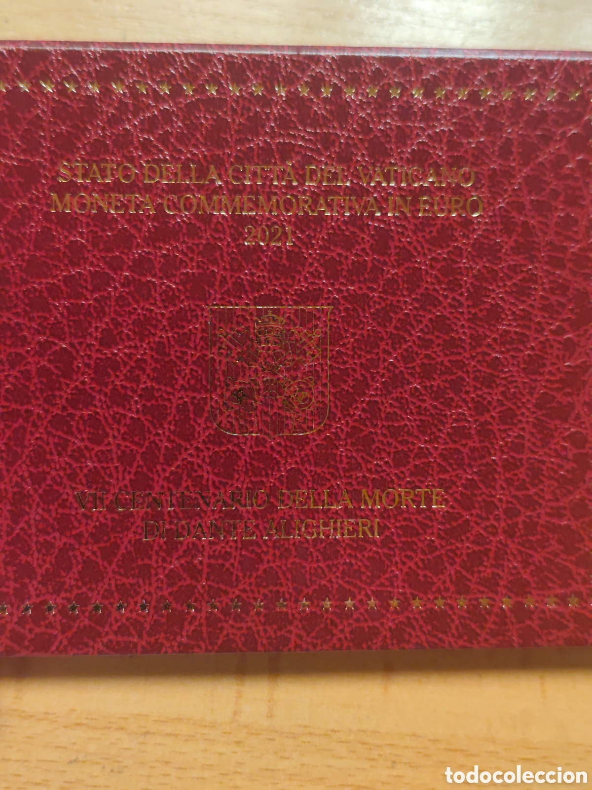 Material numism&aacute;tico: Monedo 2&euro; Vaticano Morte Di Dante Aliguieri