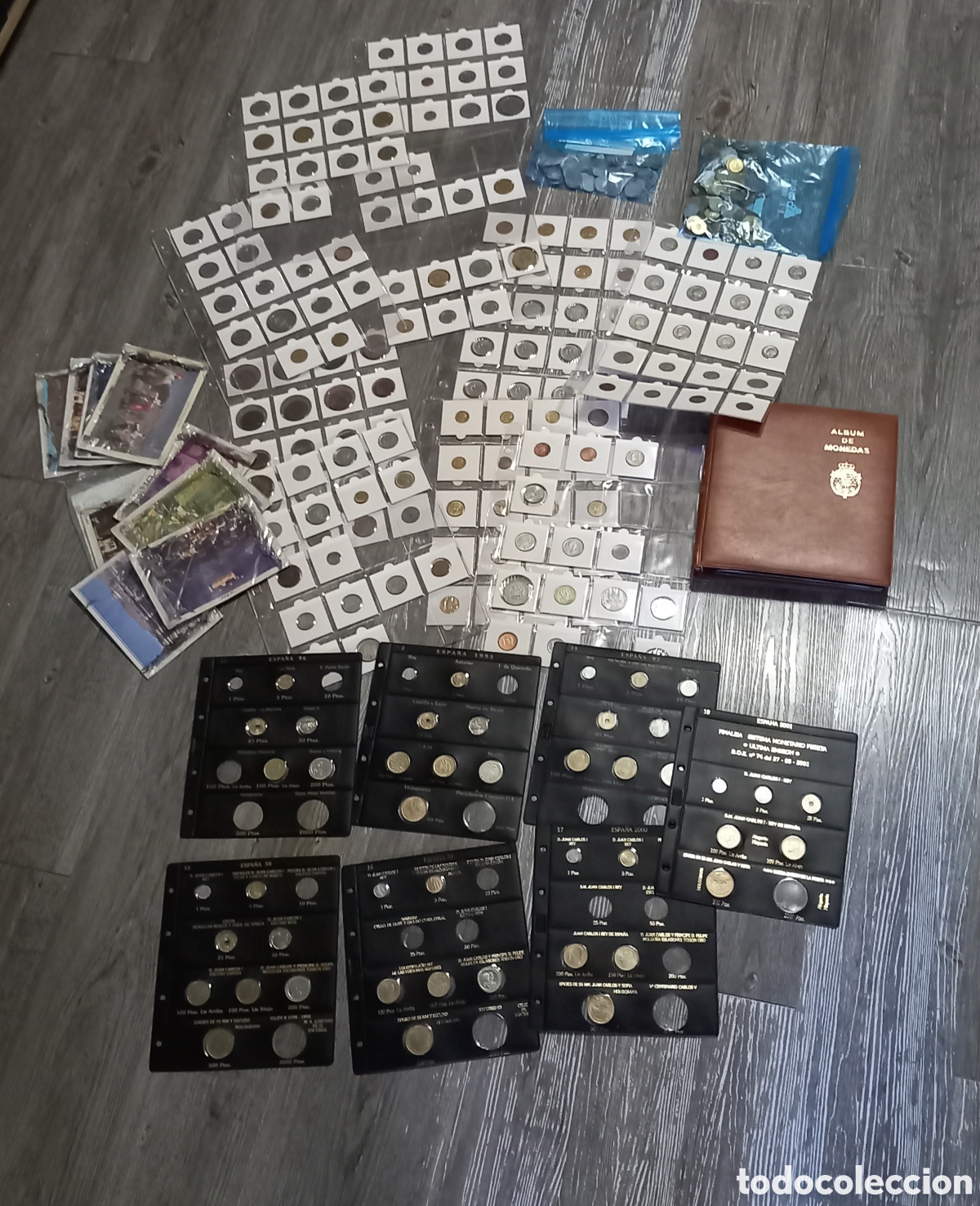 Mat&eacute;riel numismatique: LOTE DE MONEDAS, ESPA&Ntilde;OLAS, EXTRANJERAS, ETC ETC