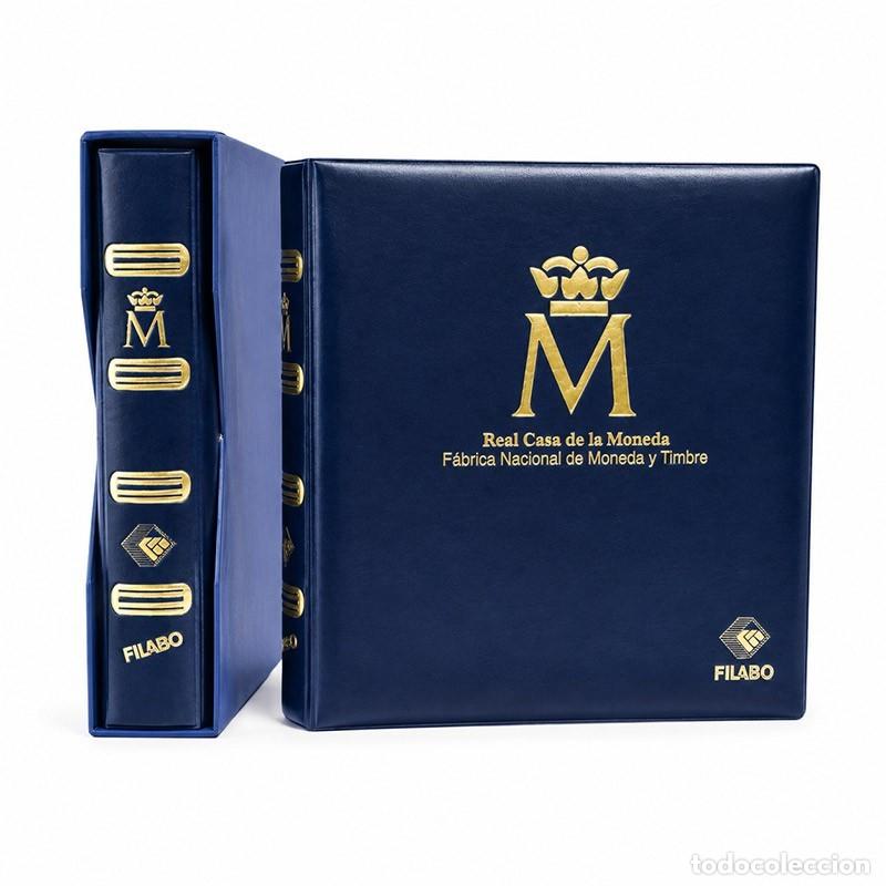 Materiale numismatico: Album Numis FNMT skay azul Filabo con cajetín