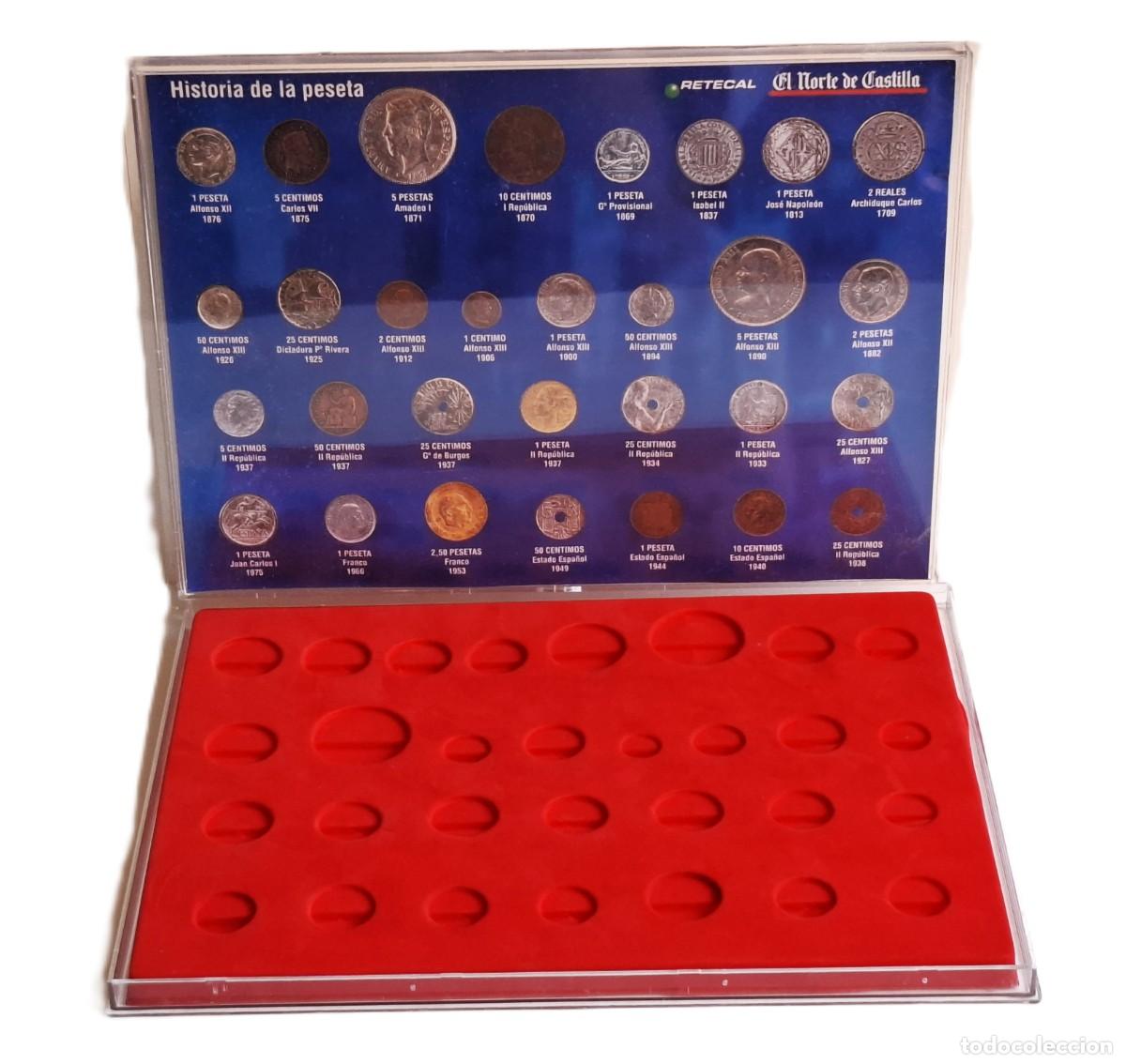 Material numism&aacute;tico: CAJA O ESTUCHE DE MONEDAS VACIO - 31X23X1.CM