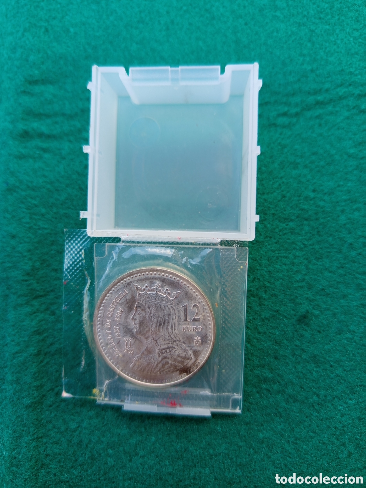Numismatic Material: Moneda de 12&euro; en su embalaje