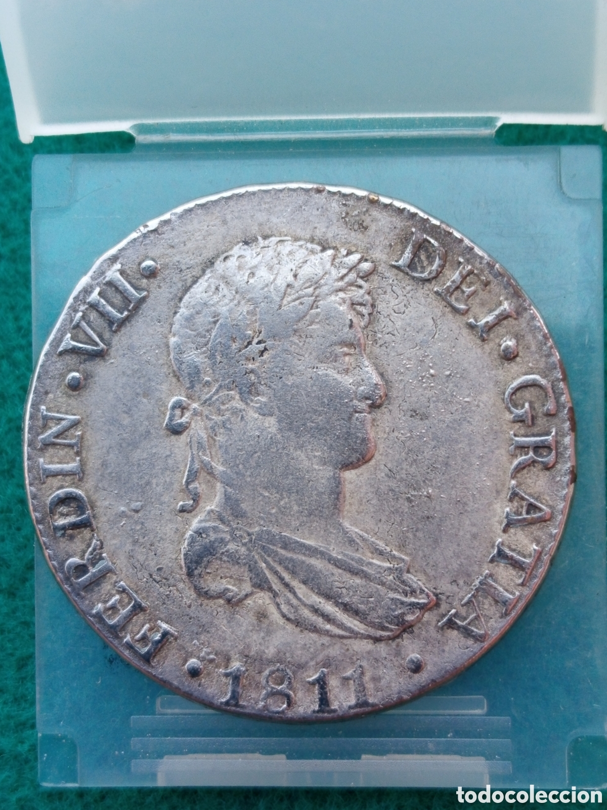 Numismatisches Material: Moneda 8 reales Fernando VII