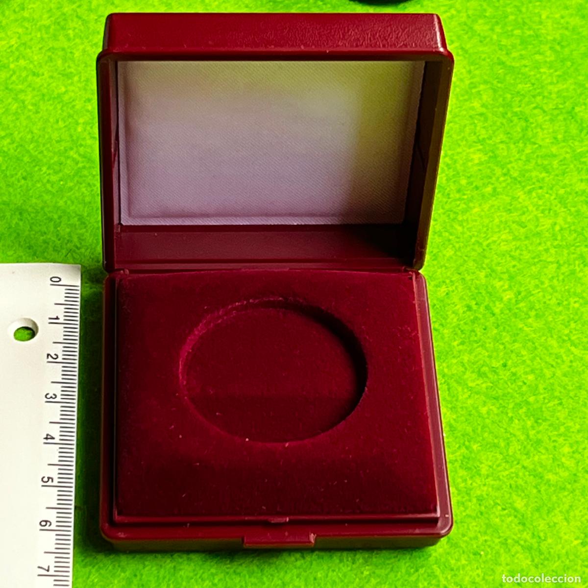 Material numism&aacute;tico: Caja para Moneda o Medalla, no incluida