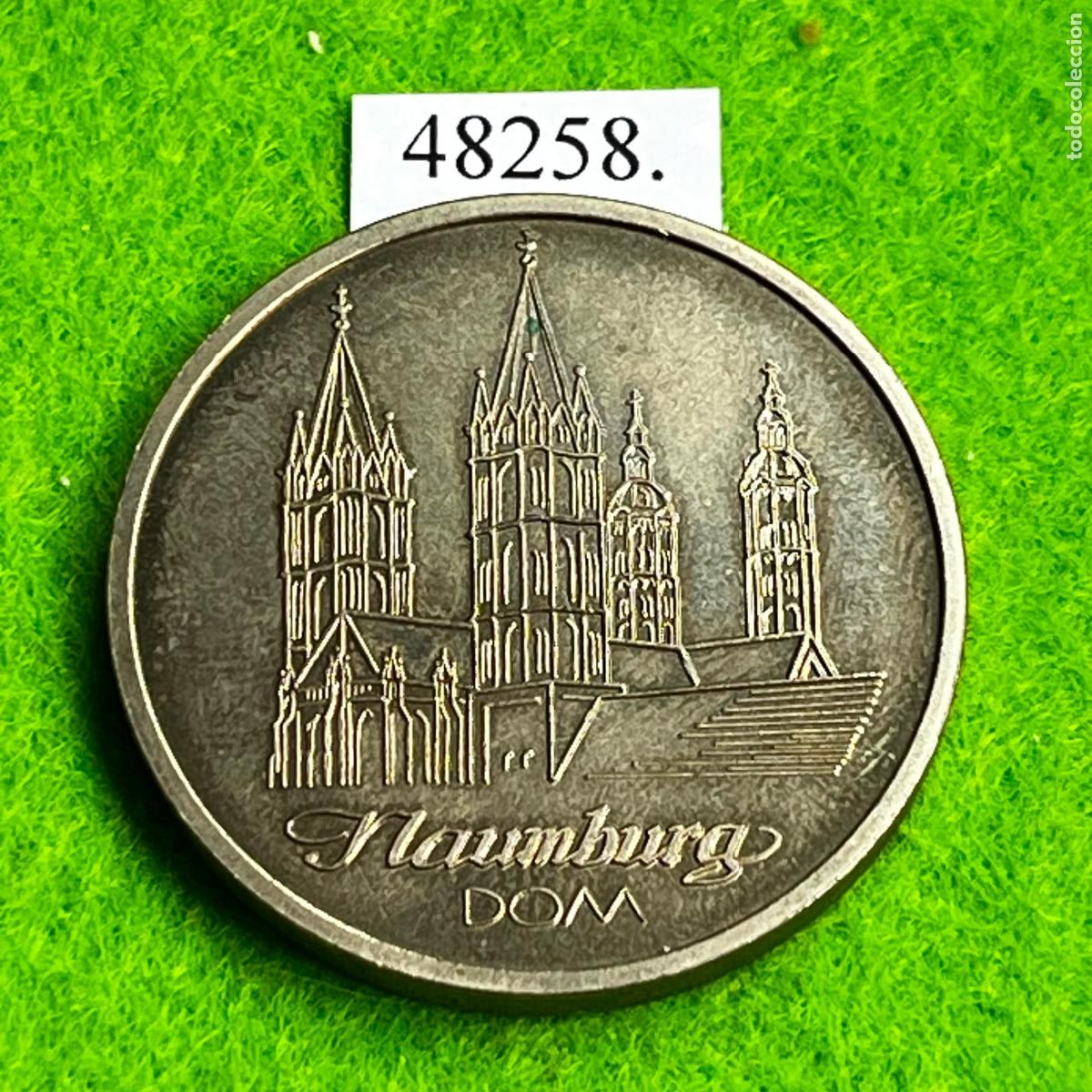 Material numism&aacute;tico: Medalla Alemania comunista, Dom Naumburg, Catedral de Naumburgo, DDR, RDA