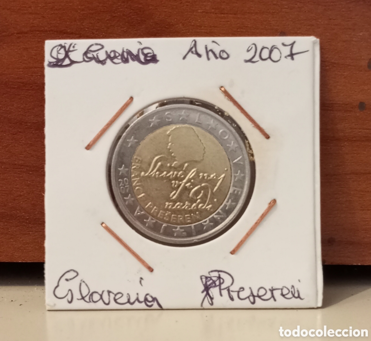 Material numism&aacute;tico: Moneda 2 euros Slovenia