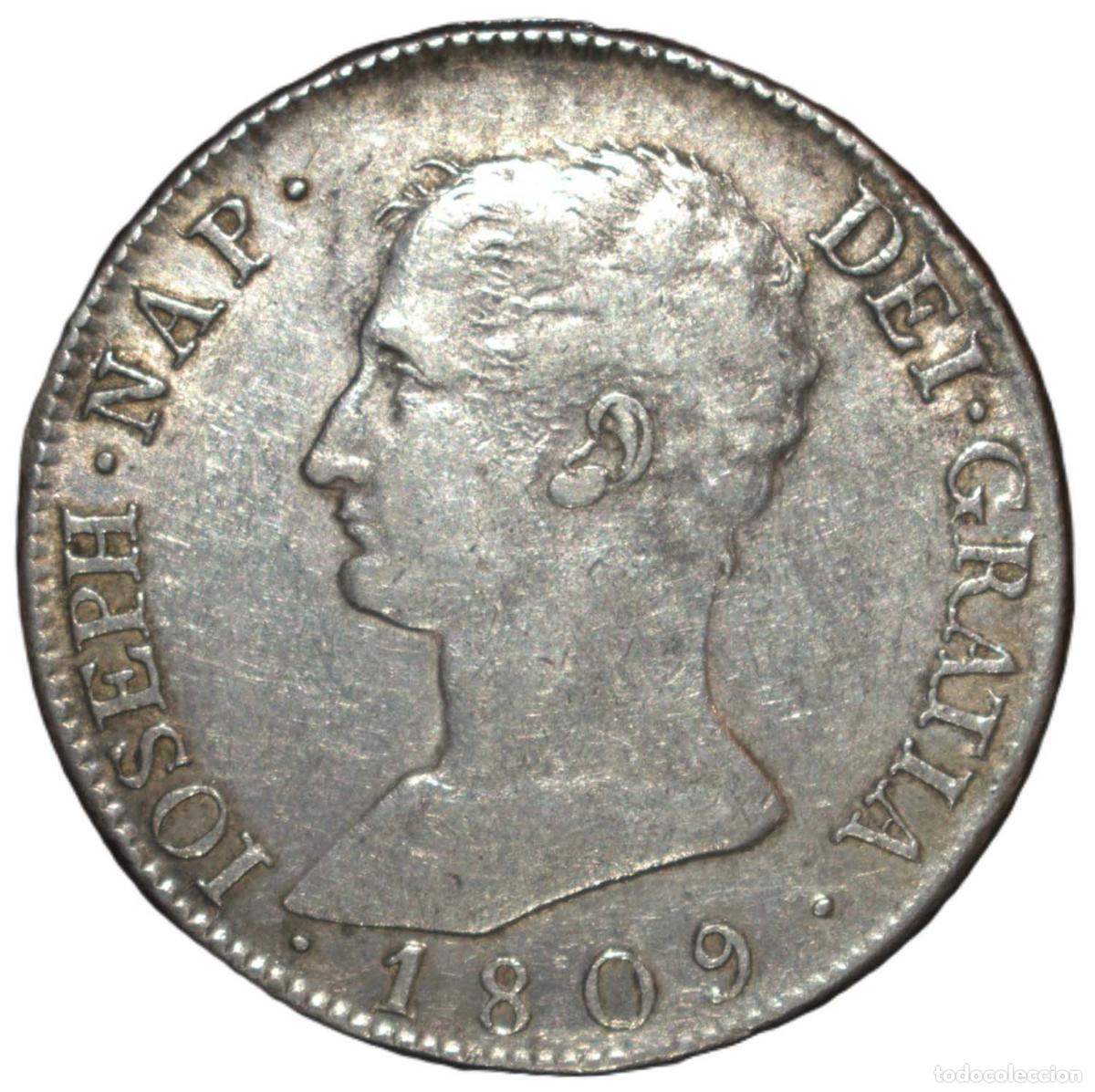 Material numism&aacute;tico: 1809. Jose Napoleon. 20 Reales. Madrid. AI
