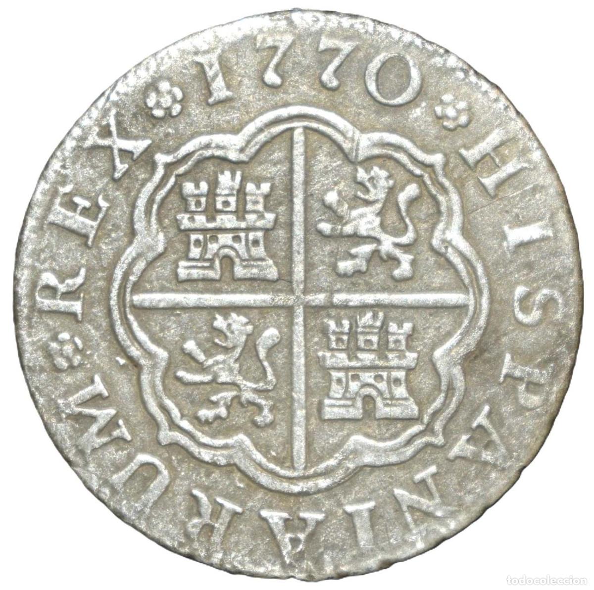 Material numism&aacute;tico: 1770. Carlos III. 1 Real. Madrid JJ