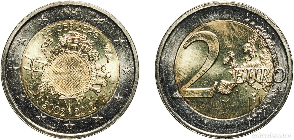 Material numism&aacute;tico: Luxembourg 2012 2 Euros - Henri I (Euro Cash) Bimetallic: nickel brass clad nickel centre in copper