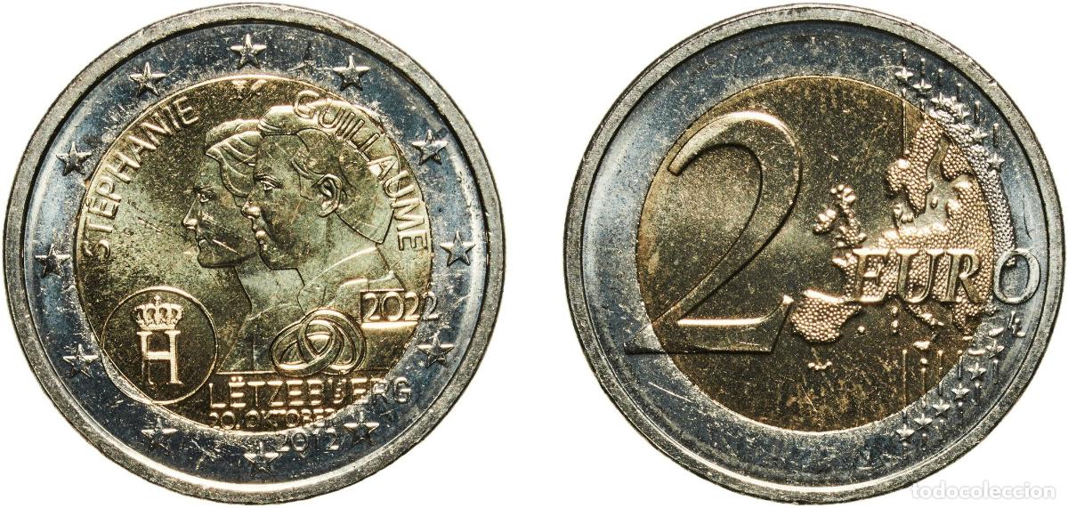 Material numism&aacute;tico: Luxembourg 2022 2 Euros - Henri I (10th Anniversary of the Wedding of the Grand-Ducal couple) Bimet