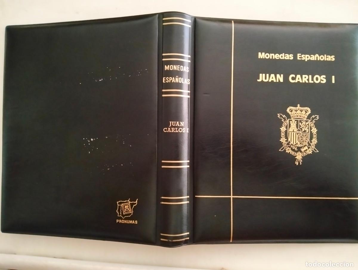 Material numism&aacute;tico: ALBUM MONEDAS ESPA&Ntilde;OLAS, JUAN CARLOS I, VACIO, SOLO LAS TAPAS
