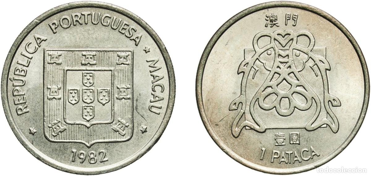 Material numism&aacute;tico: China Macau Special Territory 1982 1 Pataca Copper-nickel Pobjoy Mint 9.08g UNC KM 23 Sch&ouml;n 21