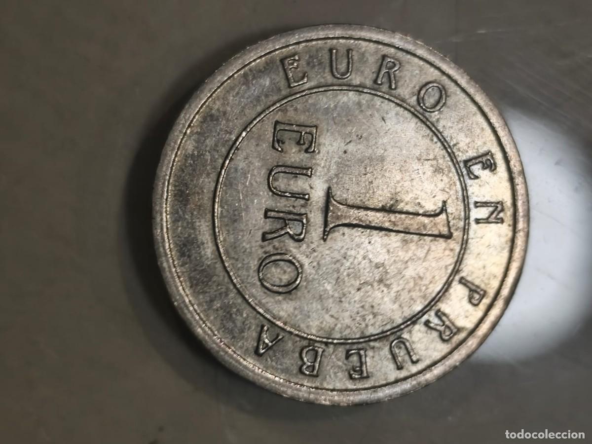 Material numism&aacute;tico: monedas 1 euro y 2 euros de prueba