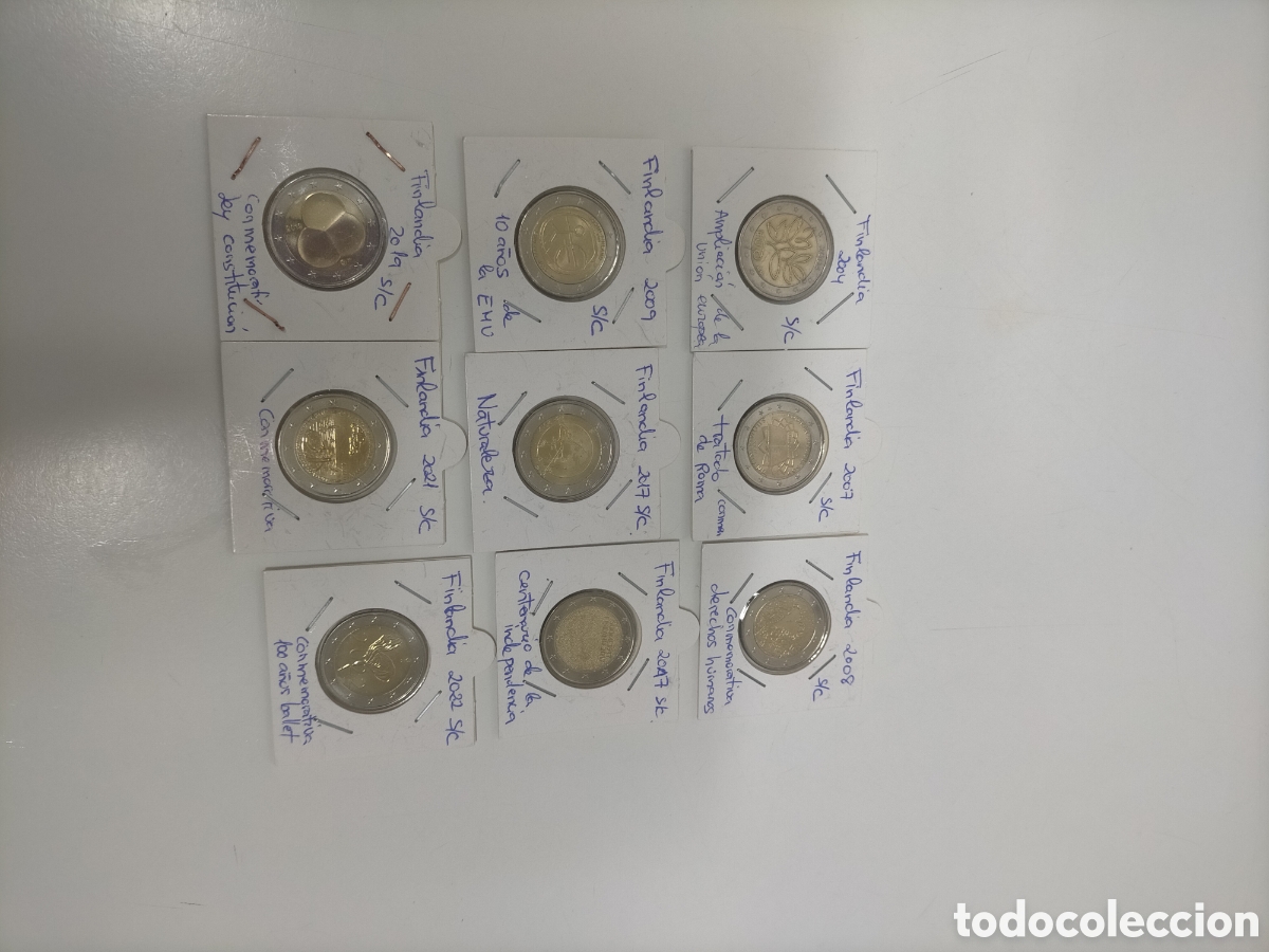 Material numism&aacute;tico: Lote monedas Finlandia - Foto 2