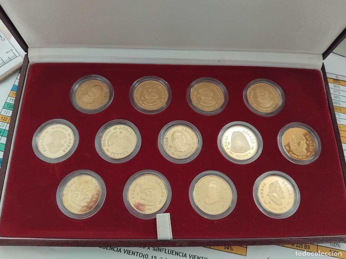 Material numism&aacute;tico: ARRAS PLATA BA&Ntilde;ADAS EN ORO - Foto 3