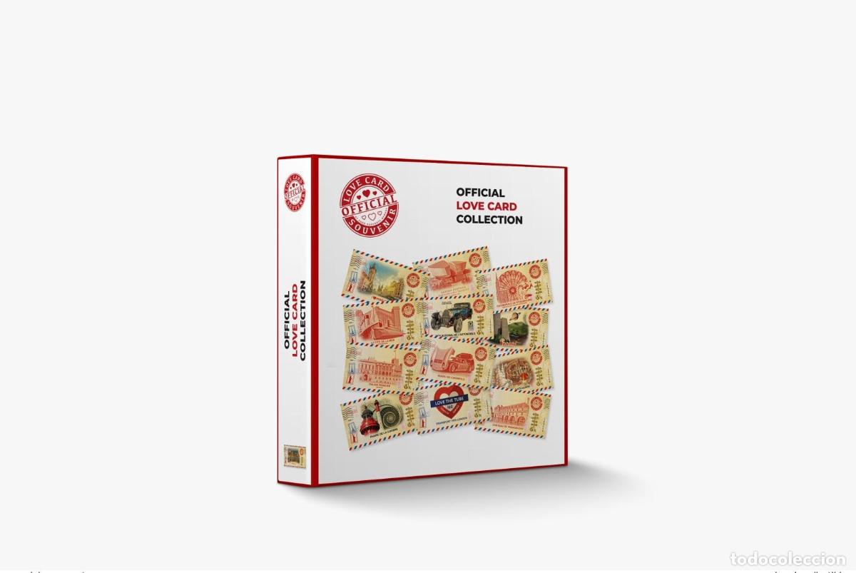 Material numism&aacute;tico: &Aacute;lbum vac&iacute;o de ABAFIL para Love Card