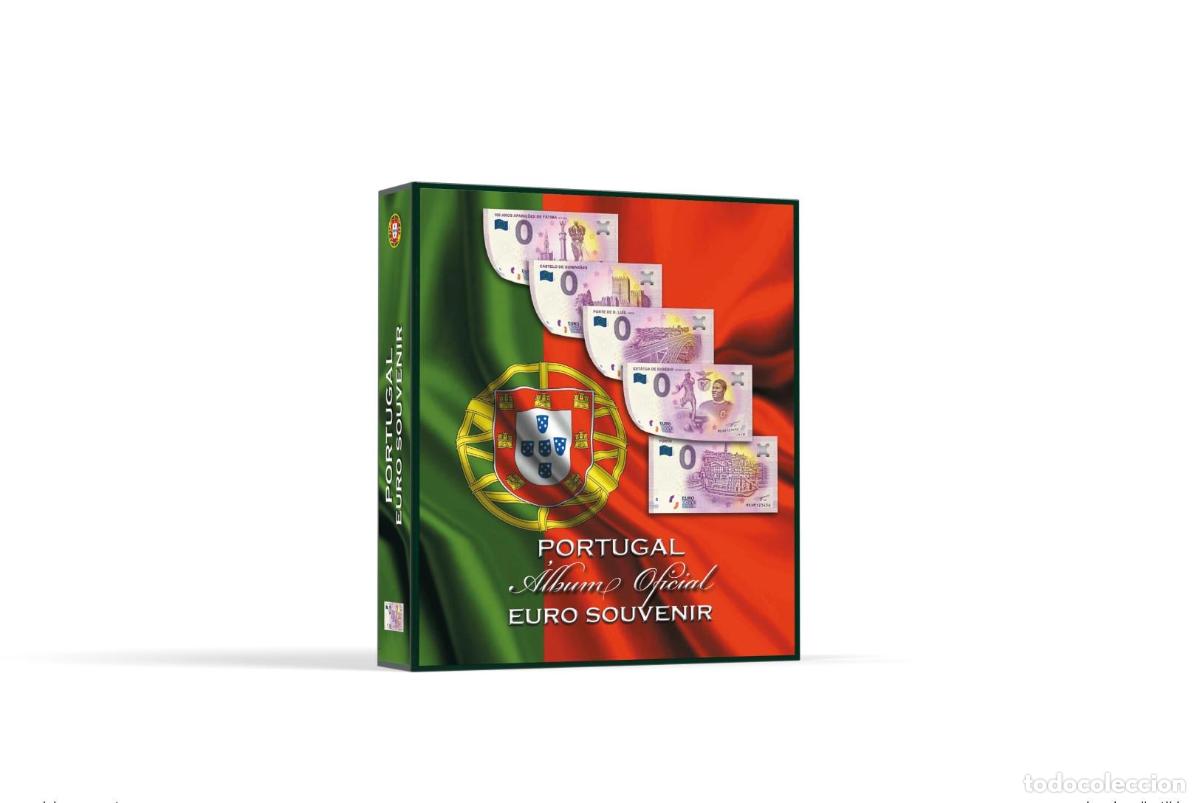 Material numism&aacute;tico: &Aacute;lbum vac&iacute;o &laquo;flag&raquo; de ABAFIL para entradas 0&euro; | Souvenir Portugal