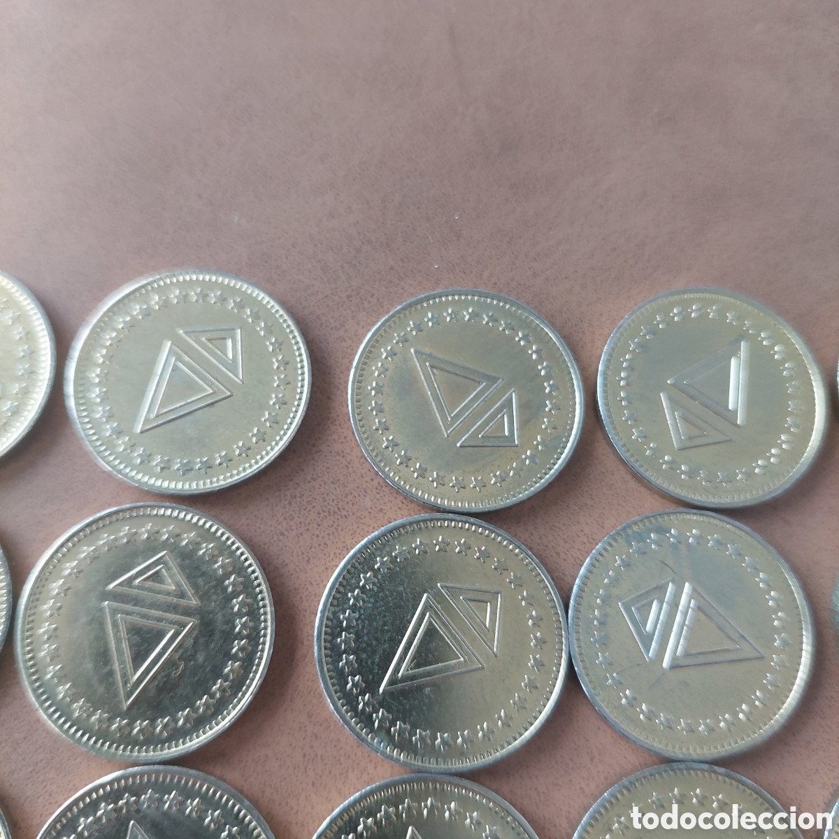 Material numism&aacute;tico: 31 monedas Token Gettone. - Foto 6