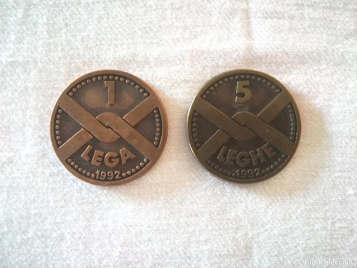 Material numism&aacute;tico: Medallas y monedas conmemorativas de la Liga de la Rep&uacute;blica del Norte, Libertad 1992, 2 unidades