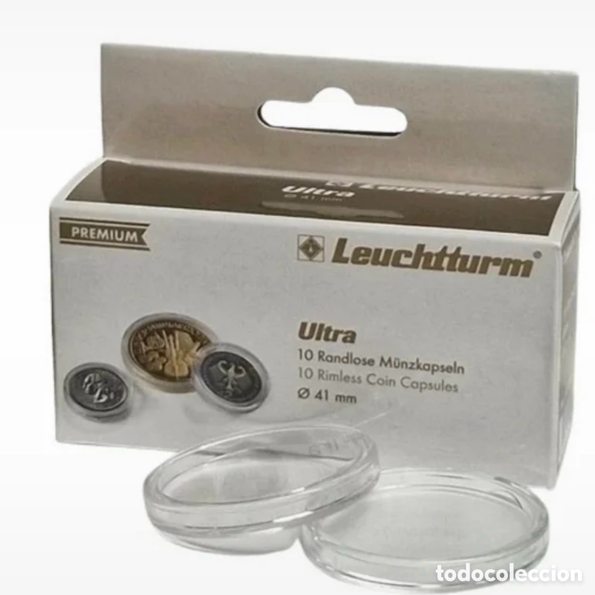 Material numism&aacute;tico: Leuchtturm Ultra Perfect Fit 41mm (10u)