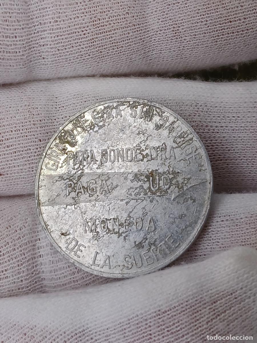 Material numism&aacute;tico: L4 tk 31. Cuba Ficha de la Suerte Publicitaria , &Aacute;mbar Motors