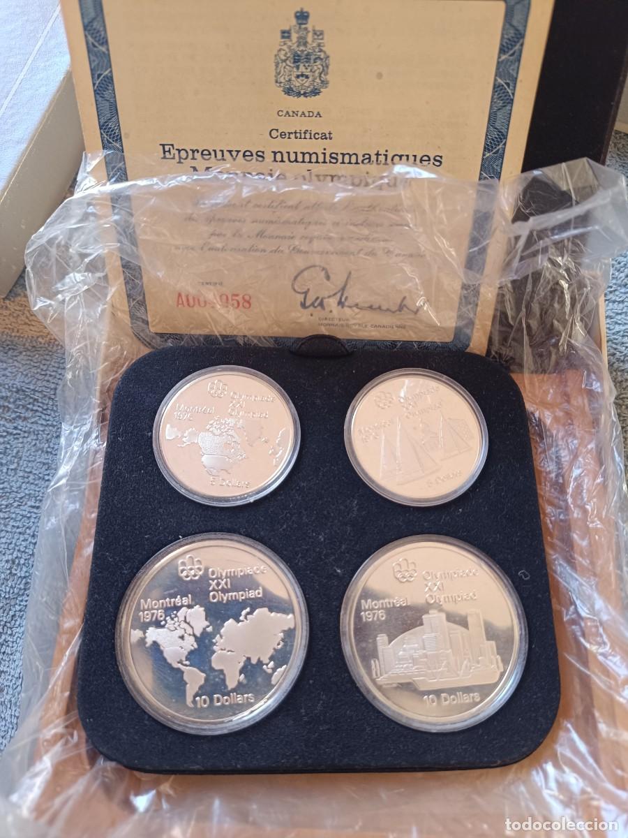 Material numism&aacute;tico: Monedas olimpiadas 1976 (1973) - Foto 2