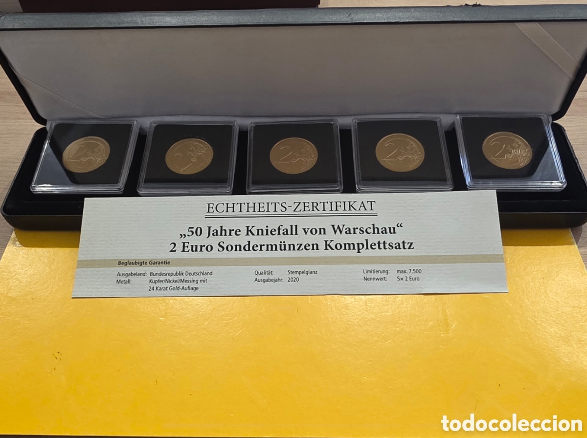 Material numism&aacute;tico: 2 Euro Alemania 2020 50 a&ntilde;os